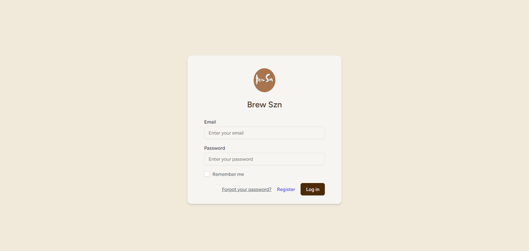 Brew Szn Inventory Management System